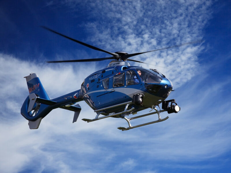 Helicopter tour